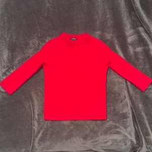 Talbots Kids Bright Red pure Cashmere Sweater, Brand new Never Worn. Size Small